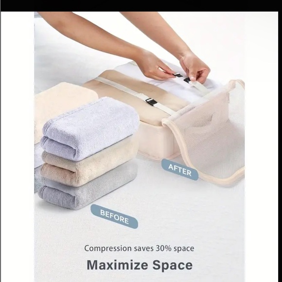 8PCS Cactus packing cubes - Picture 5 of 6